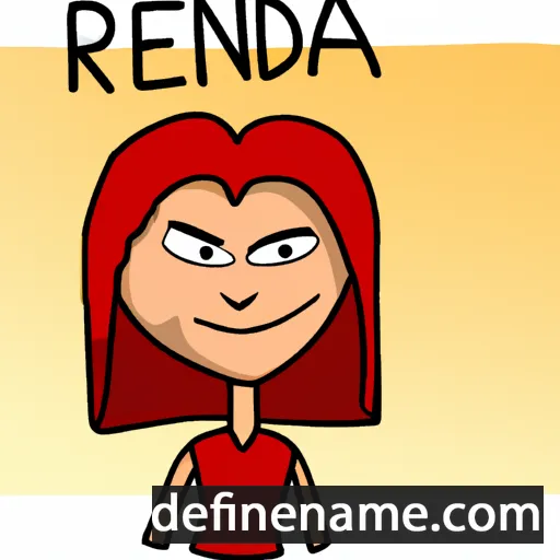 Redina cartoon