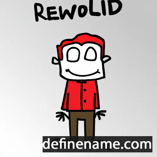 cartoon of the name Redwald