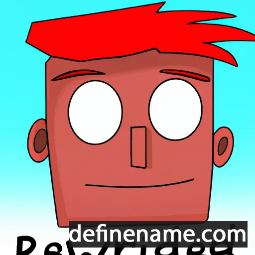 cartoon of the name Redward