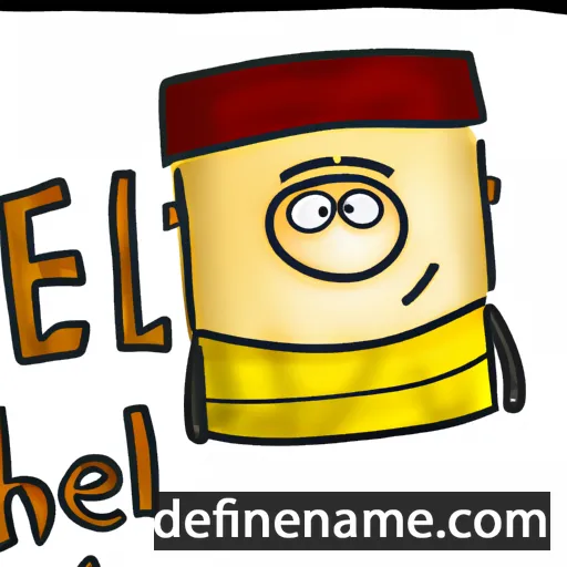 cartoon of the name Reeli