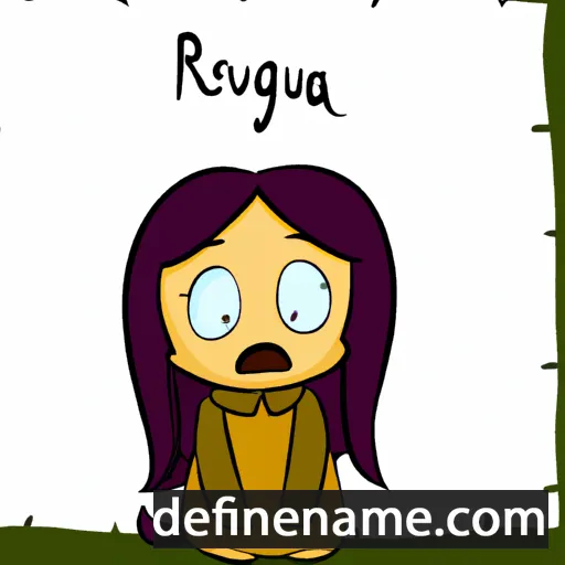 cartoon of the name Refugia