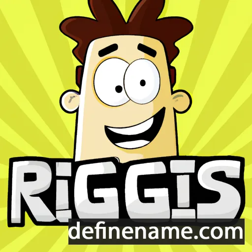 cartoon of the name Regís