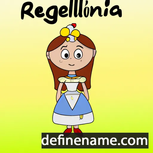 Reginella cartoon