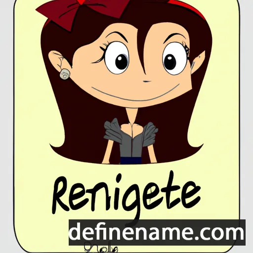 Reginette cartoon