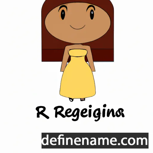 Reginia cartoon