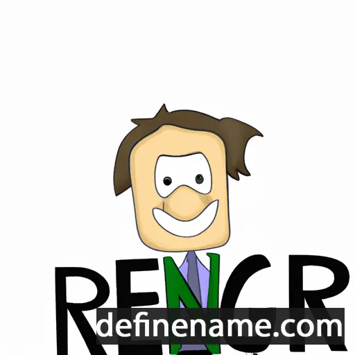 cartoon of the name Regner