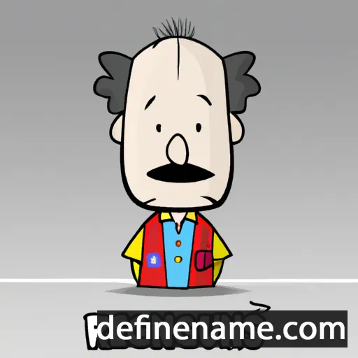 cartoon of the name Regnerus