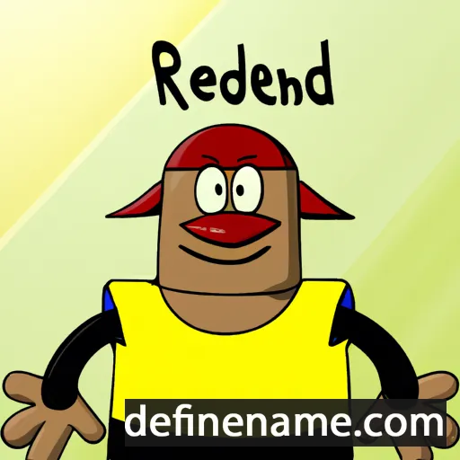 cartoon of the name Regnild