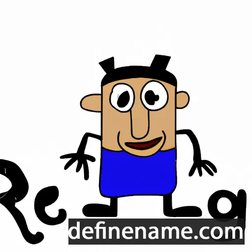 cartoon of the name Regő