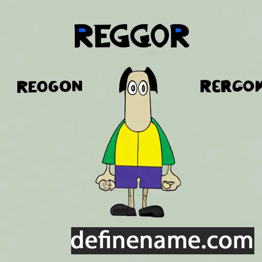 Regor cartoon