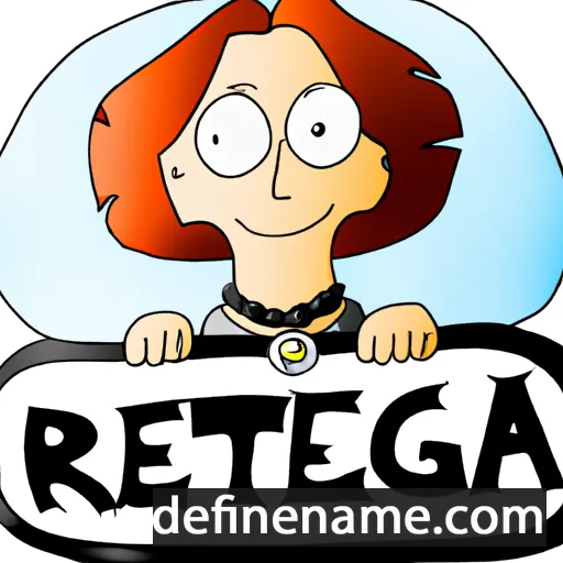 cartoon of the name Regvita