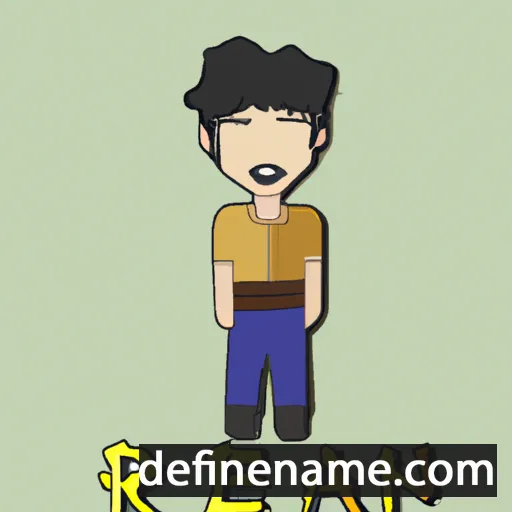 cartoon of the name Rehan