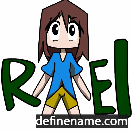 cartoon of the name Rei