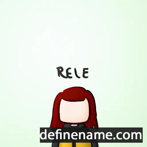 cartoon of the name Reiel