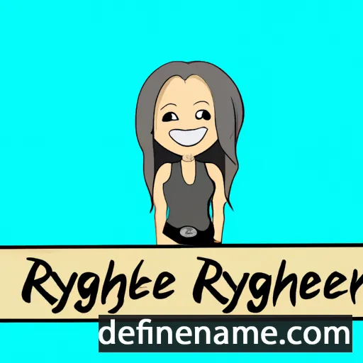 Reighlynne cartoon