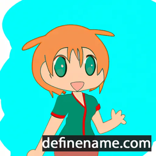 cartoon of the name Reika