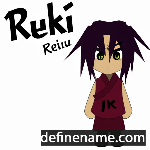 cartoon of the name Reiku