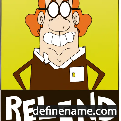 cartoon of the name Reinaldr