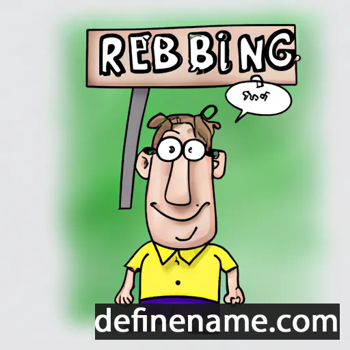 cartoon of the name Reinburg