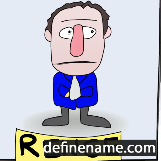 cartoon of the name Reince