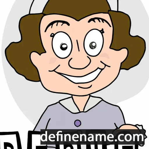 cartoon of the name Reinfriede