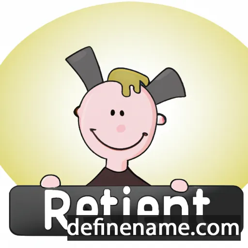 cartoon of the name Reintje