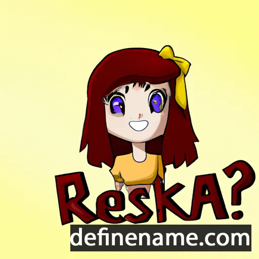 cartoon of the name Reiska