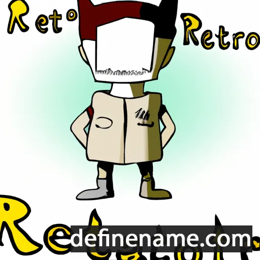 cartoon of the name Reitarou