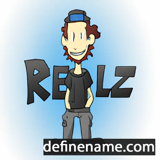 cartoon of the name Reizel