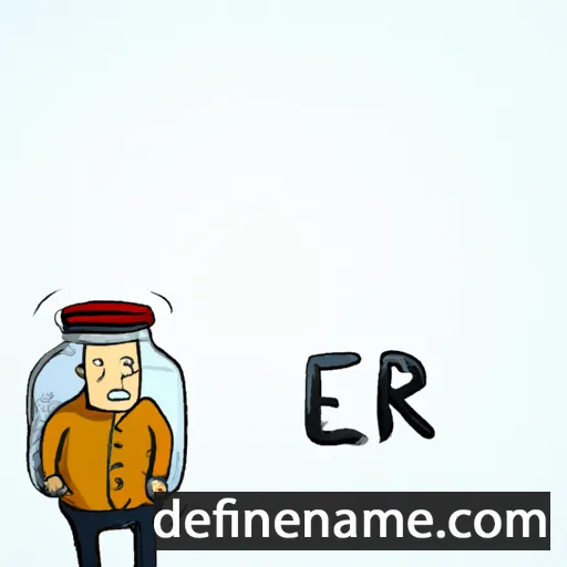 cartoon of the name Rejar