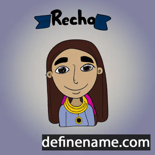 cartoon of the name Rejhana