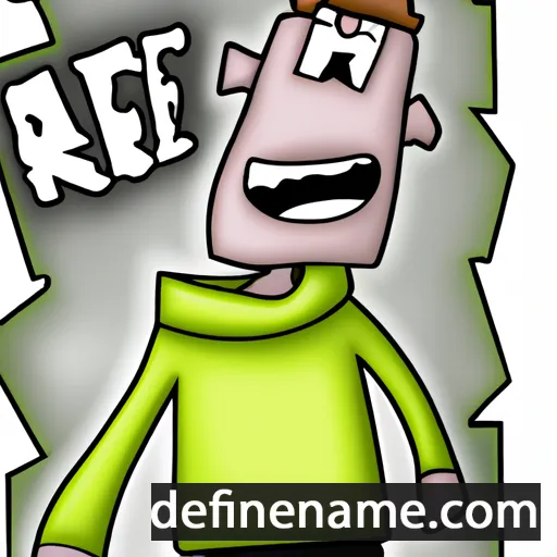 cartoon of the name Rek