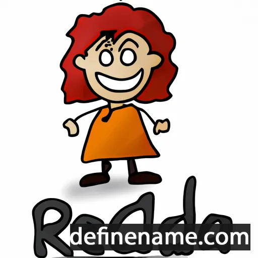 cartoon of the name Relda