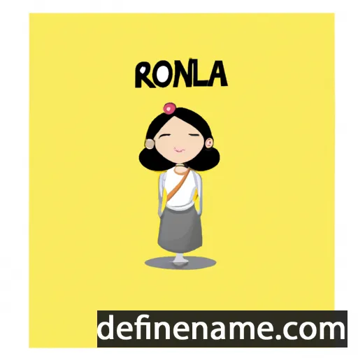 Relona cartoon