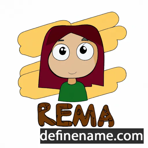 Rema cartoon