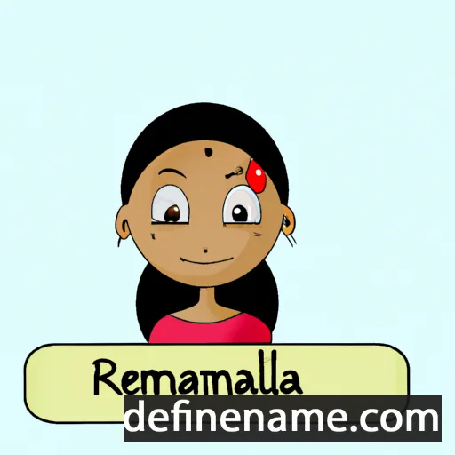 Remaliah cartoon