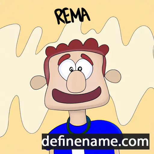 cartoon of the name Remas