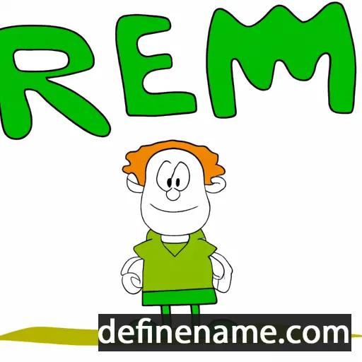 Reme cartoon