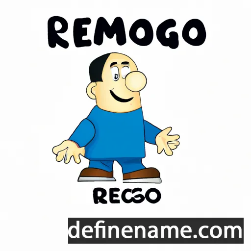 Remegio cartoon