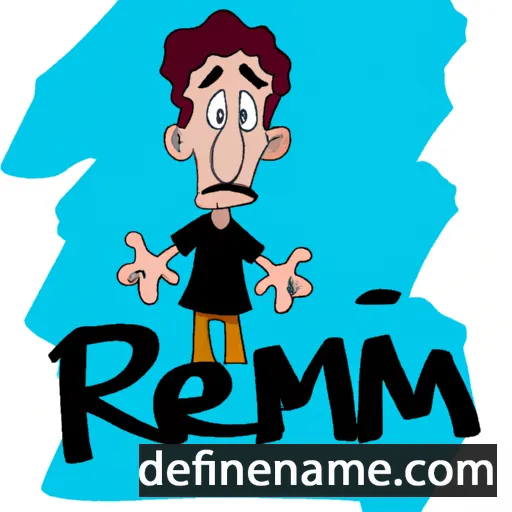 cartoon of the name Remi