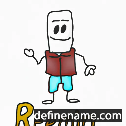 cartoon of the name Remig