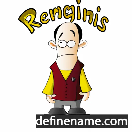 Remigijus cartoon