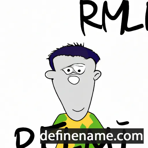 cartoon of the name Remil