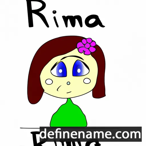 cartoon of the name Remira