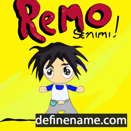 cartoon of the name Remiyo