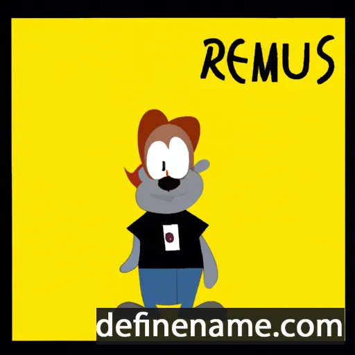 Rémus cartoon