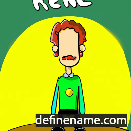 Réné cartoon