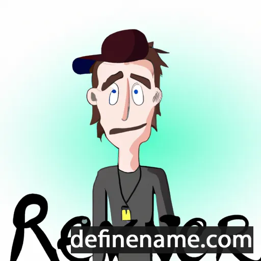 cartoon of the name Réver