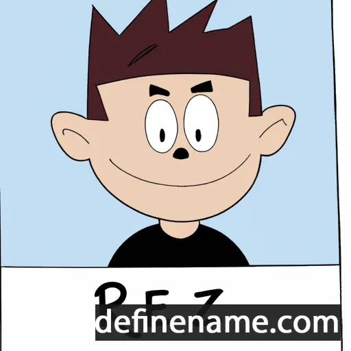 cartoon of the name Rézi