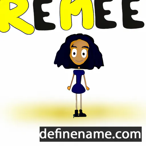 cartoon of the name Remme